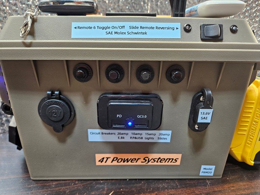 RV Tech Medium Duty Remote Controlled RV Trailer Tester Lights Brakes Slides Schwintek DeWALT XR 20V