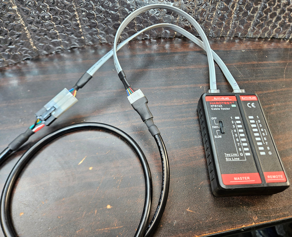 Schwintek cable tester system. Save time & money, Test your cable before replacing.