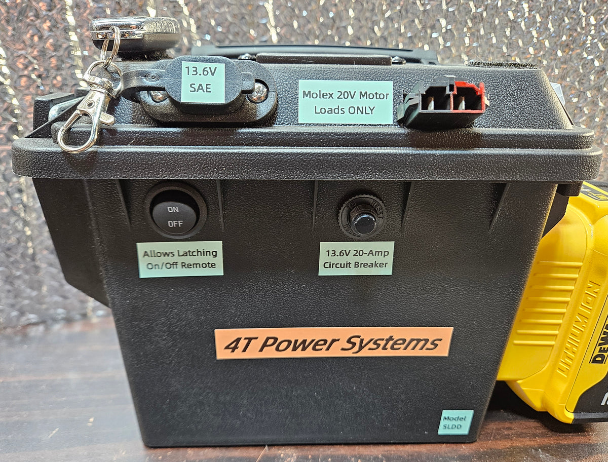 RV Slide Out Emergency Bypass Remote Schwintek/Through-Frame & more DeWalt XR20