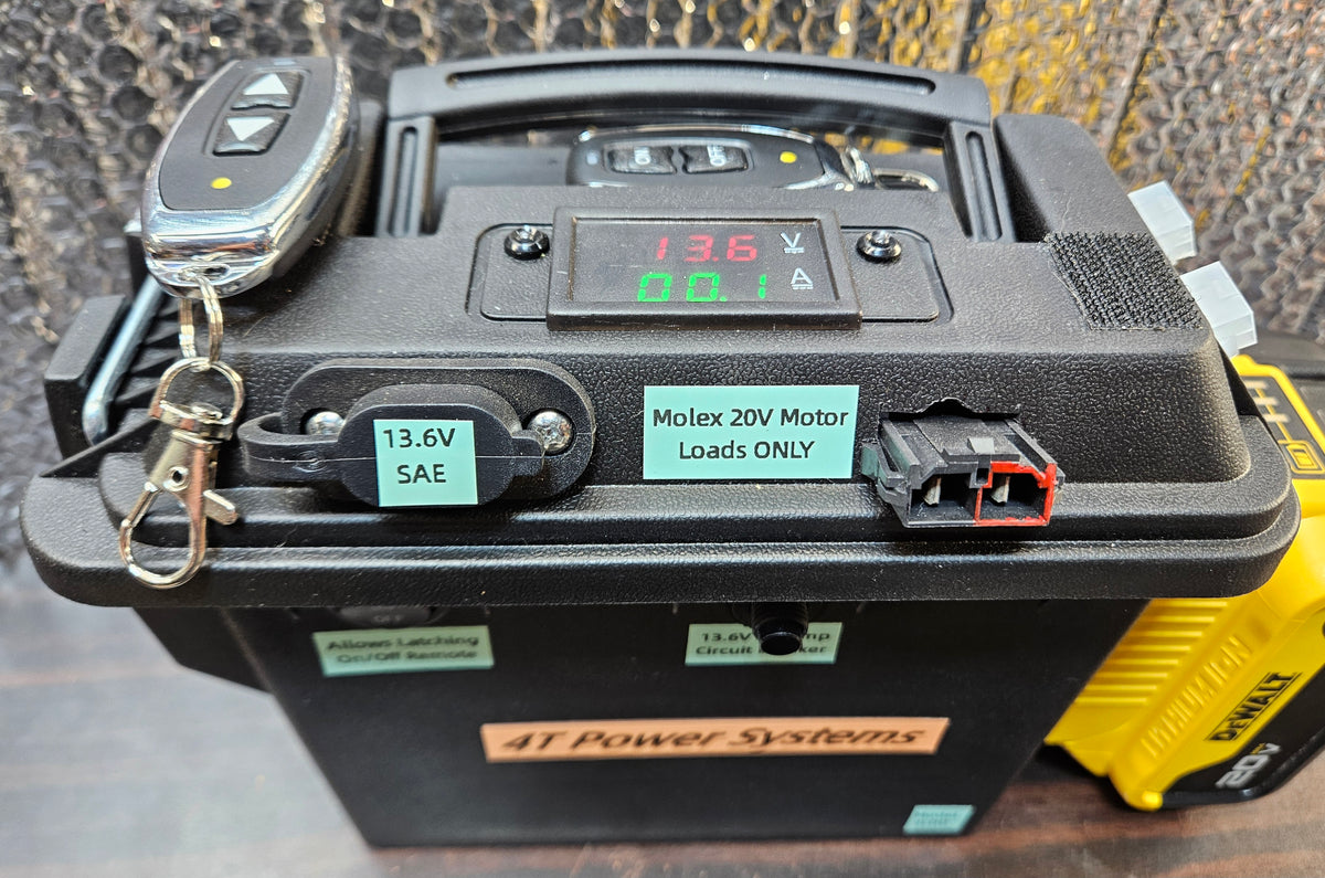 RV Slide Out Emergency Bypass Remote Schwintek/Through-Frame & more DeWalt XR20