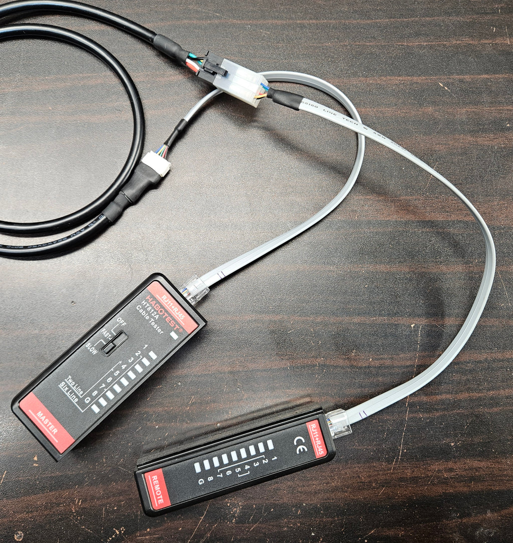 Schwintek cable tester system. Save time & money, Test your cable before replacing.