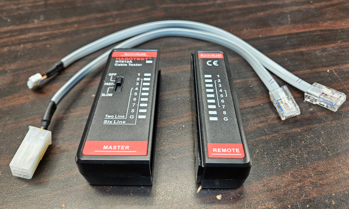 Schwintek cable tester system. Save time & money, Test your cable before replacing.