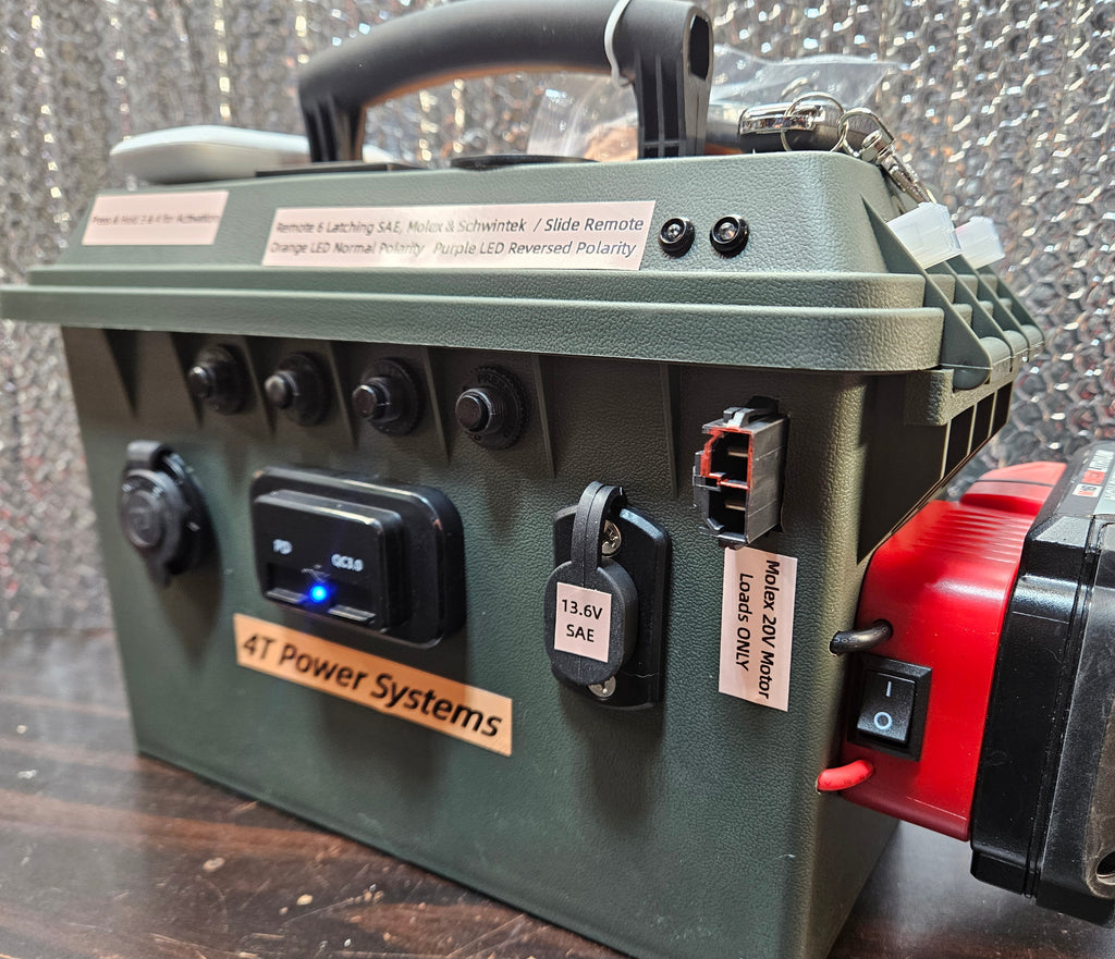 RV Mobile Tech / Foreman Heavy Duty Remote Controlled RV Trailer Lights, Electric Brake and slide control Milwaukee M18