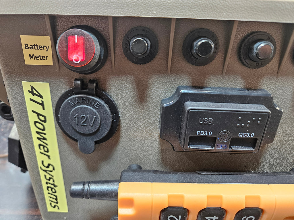 RV Mobile Tech / Foreman Heavy Duty Remote Controlled RV Trailer Lights, Electric Brake and slide control DeWalt XR 20V