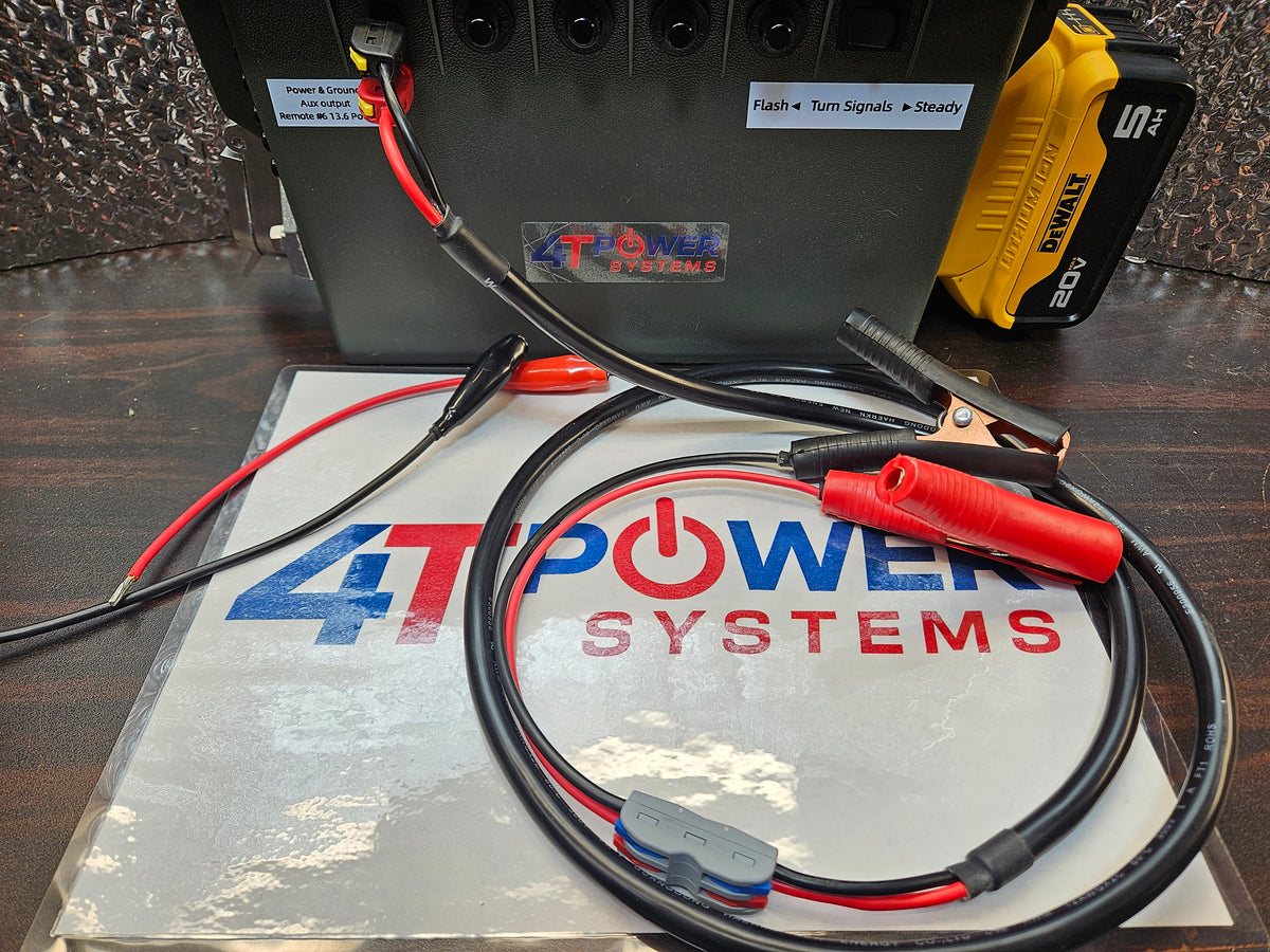 Remote Control "Heavy Duty" Commercial / Ag Semi Trailer Lights Tester 7-Pin & Power Bank DeWalt XR 20V