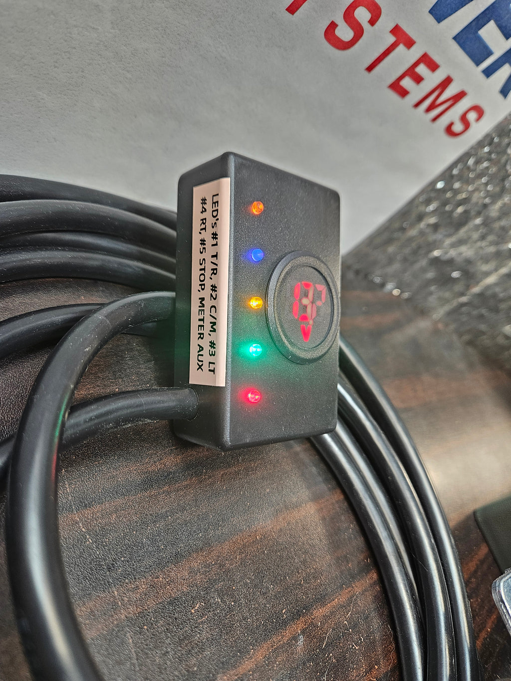 Truck or Trailer?!? Test your Heavy Duty truck's output from the cab 12' cable LED' & Meter