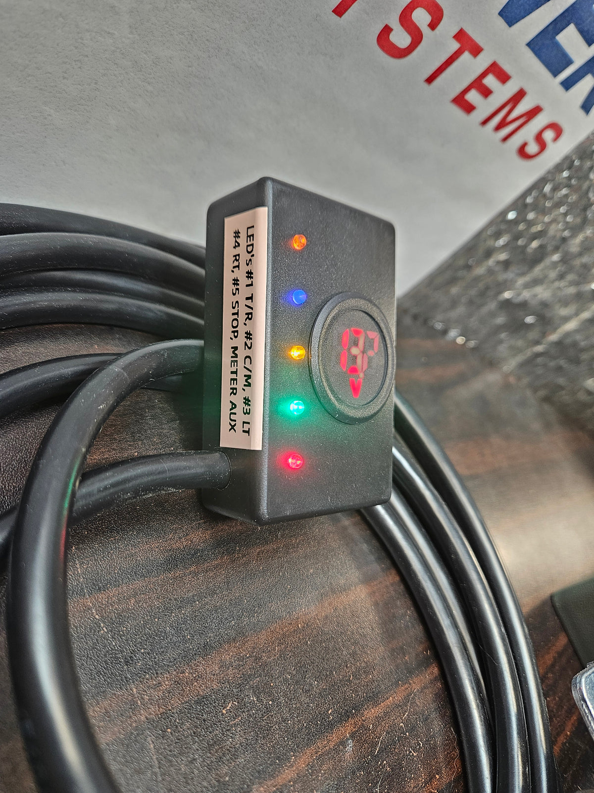 Truck or Trailer?!? Test your Heavy Duty truck's output from the cab 12' cable LED' & Meter